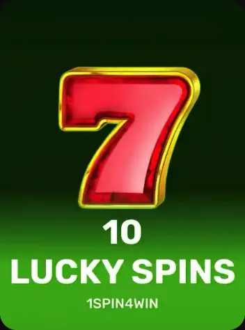 1spin4win's 10 Lucky Spins in the Amunbet slot lobby