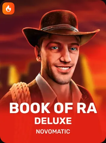 Novomatic's Book of Ra Deluxe in the Amunbet slot lobby
