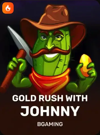 BGaming's Gold Rush with Johnny in the Amunbet slot lobby