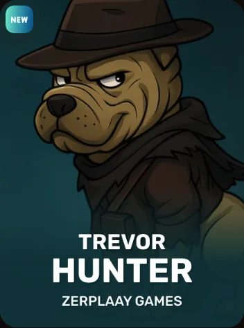 Zerplaay Games's Trevor Hunter in the Amunbet slot lobby
